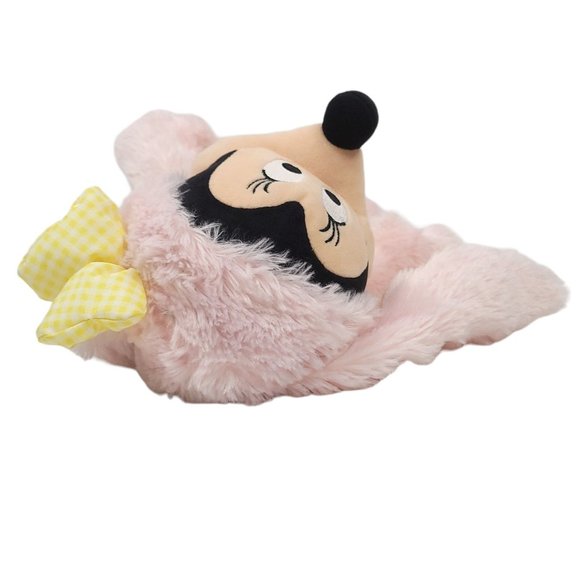 Disney Store Minnie Mouse Easter Bunny Plush 14" Stuffed Animal Toy Pink Yellow - Picture 5 of 10